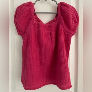5 for $10🟢 Jumping Bean Pink Cotton Lined Top. Size 4T. NWOT, Never Worn.